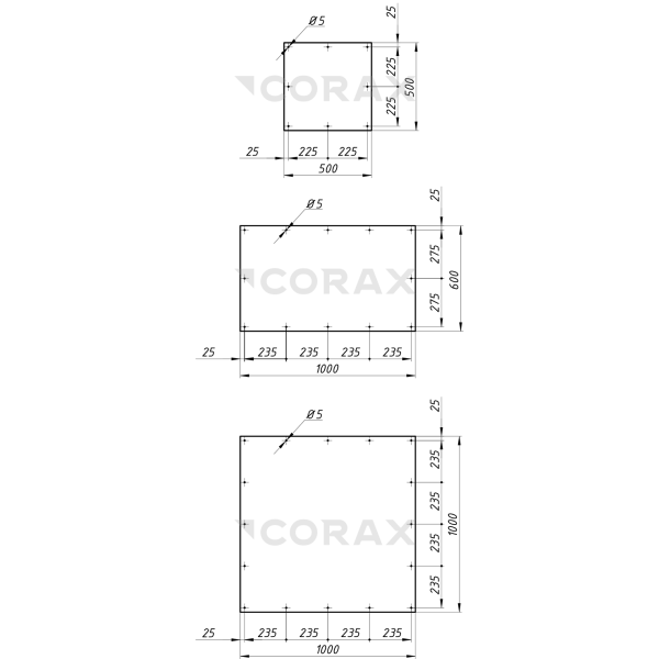 Заглушка для дымохода Corax  (Corax)