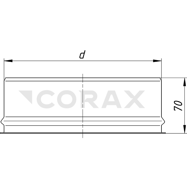 Заглушка внутренняя (Corax)