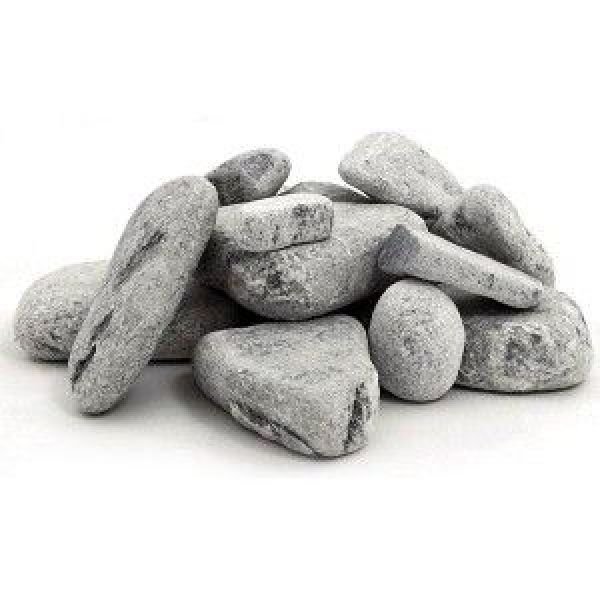 Камни для бани Талько-хлорит обвалованный (коробка 20кг)