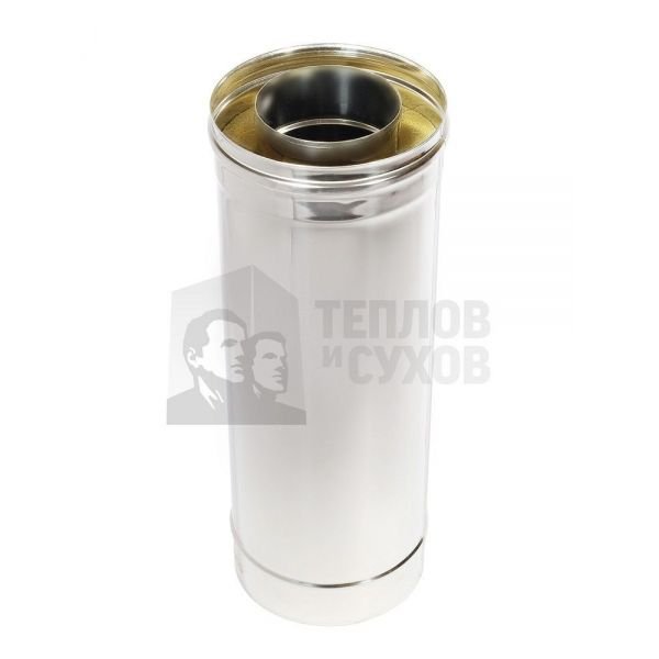 Труба Термо L 500 ТТ-Р 304-0.8/304 D115/210* с хомутом